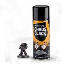 Warhammer: Chaos Black Spray Paint USA 