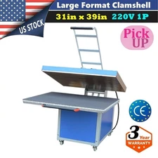 31in x 39in Large Format Textile Thermo Transfer Heat Press Machine -Local Pick