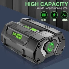 56V 7.5Ah Lithium Battery For EGO 56V BA4200T BA1400 BA5600T BA2240 BA2800T