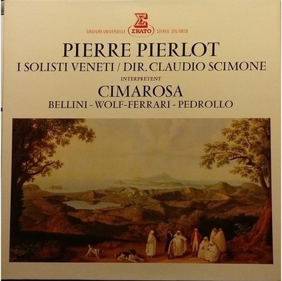 Pierre Pierlot - Interprètent Cimarosa, Bellini, Wolf, Ferrari, Pedrollo, LP, (V