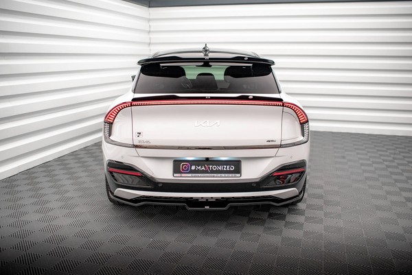 Maxton Design Heckspoiler Lippe Oben Passend FüR Kia EV6 Mk1 Schwarz Hochglanz-image