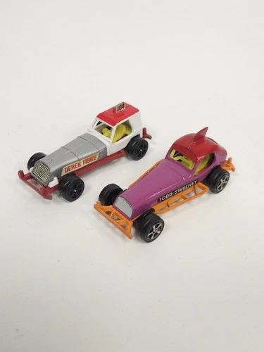 Vintage CORGI ROCKETS Derek Fiske and Todd Sweeny Stock cars - Excellent