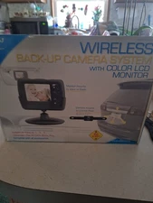 New VR3 VRBCS300W Black Wireless Back Up Camera System With Color LCD Monitor