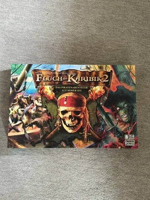 Fluch der Karibik 2 Das Piratenabenteuer auf Hoher See Parker Brettspiel Disney - Bild 1 von 3