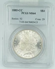 New Listing1885-CC PCGS MS64 Morgan Silver Dollar Blast White