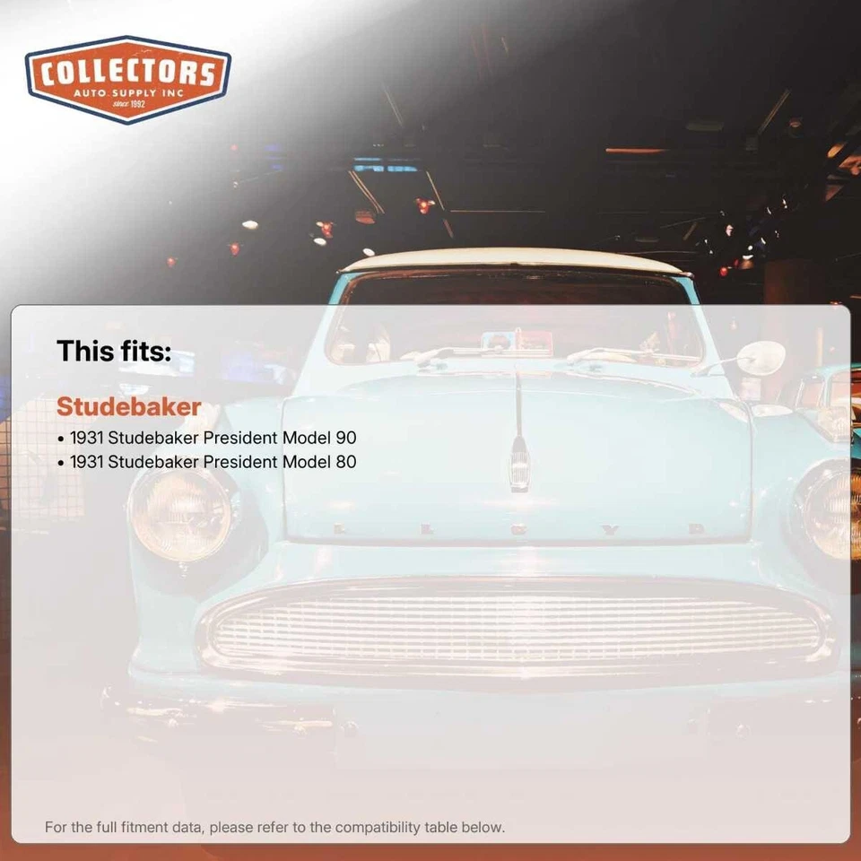 Firewall Sound Deadener Insulation Pad for 1931 Studebaker President - Image 2 of 4