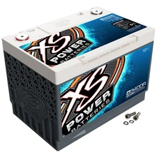 XS Power 12 V 3300 Max Amps 4000 Watt 80 Ah AGM Reverse Polarity Battery D3400R