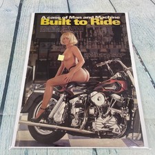 Sexy Dama Piernas Tacones Hot Body Bicicleta De Colección Impresión Anuncio/Póster Pinup Página de Revista