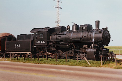 #ad Illinois Central IC 333 0 6 0 ALCO Cooke Baton Rouge LA 1987 5 x 7 Photo $5.99