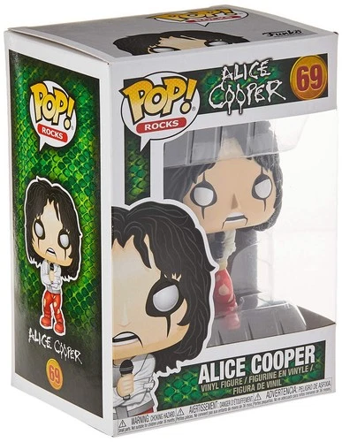 Funko Pop! Rocks Alice Cooper Straitjacket Hot Topic Exclusive Vinyl Figure