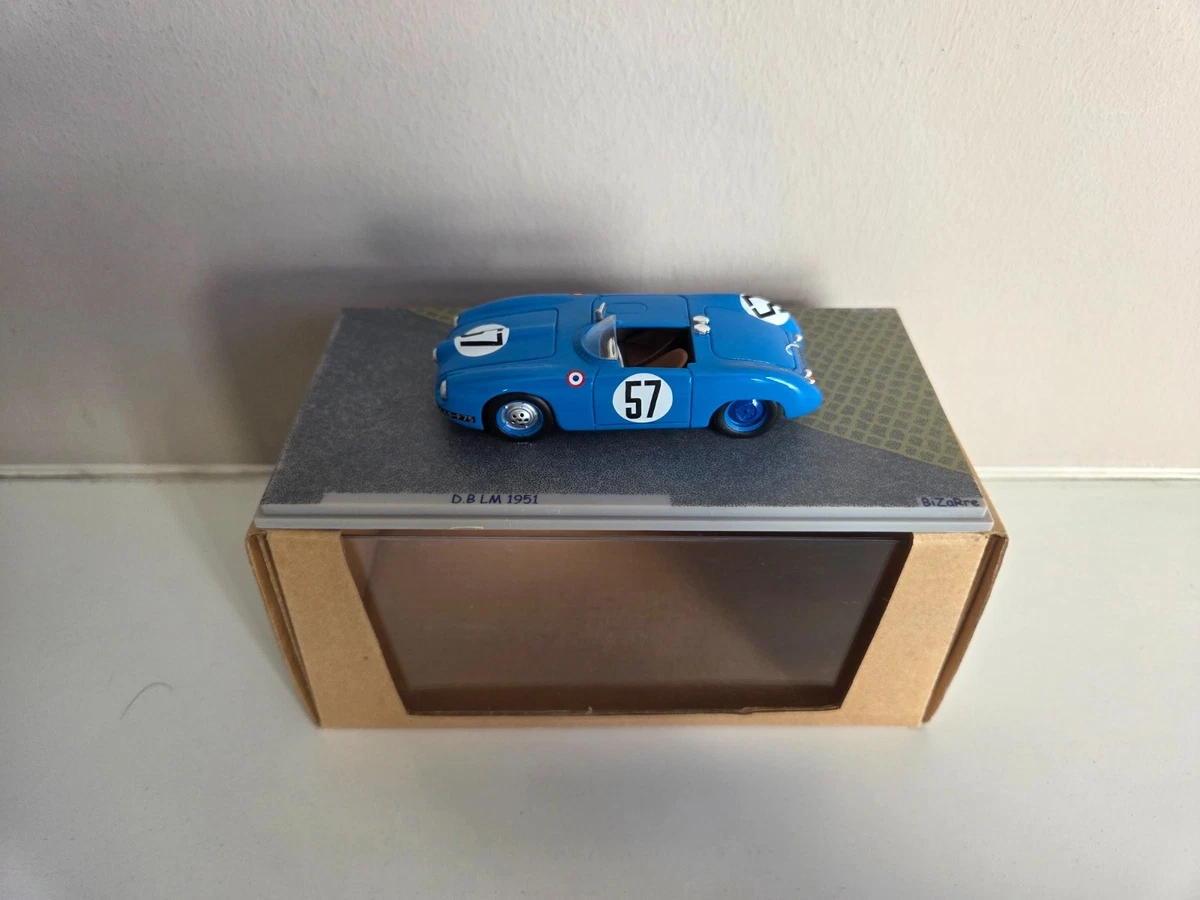 GCAM Panhard Monopole X86 #51 24h Du Mans 1958 - 1/43 - Édition Limitée