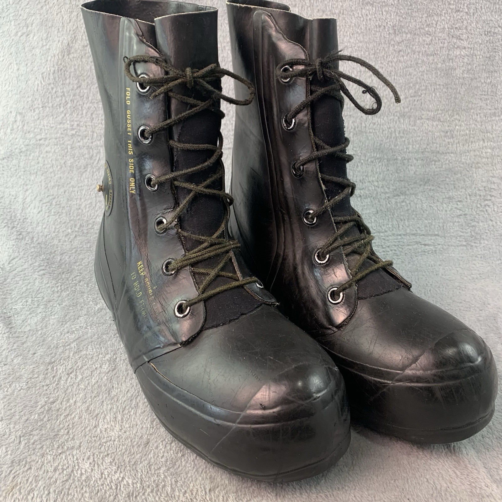 Vintage 1982 US Military Extreme Cold Weather Mickey Mouse Boots Size 9R