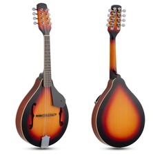 Ktaxon 8 Strings Mandolin Bundle Kit  Tuner String Gig Bag Picks for Beginner