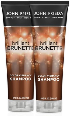 John Frieda Brilliant Brunette, Color Boosting Shampoo, Enhances and... 