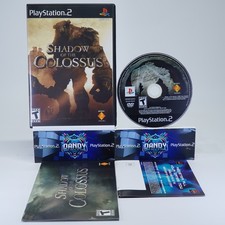Shadow of the Colossus PS2 Black Label - CIB W/ Manual - PlayStation 2