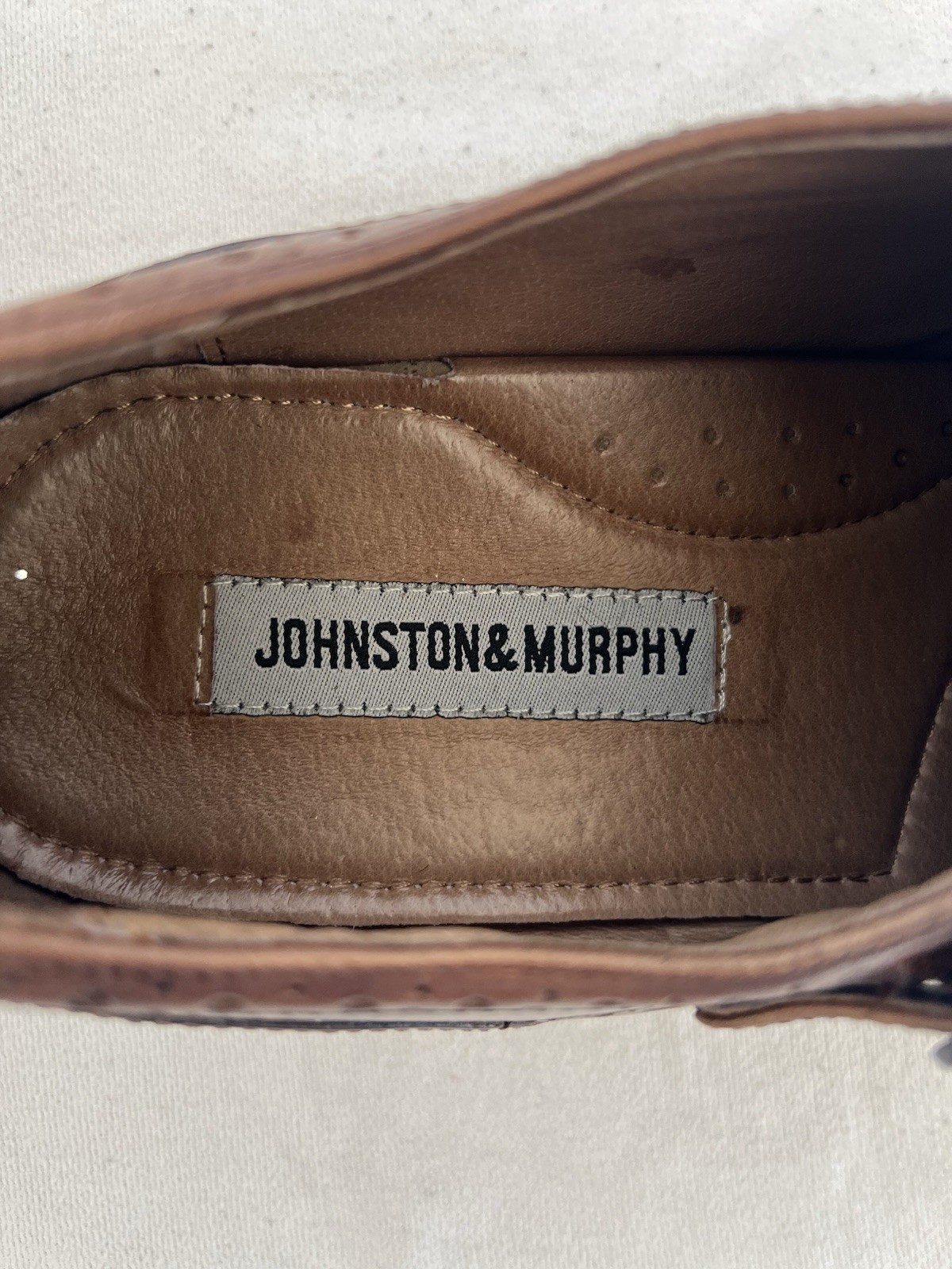 Johnston and Murphy Men's Brown Conard Double Mon… - image 3