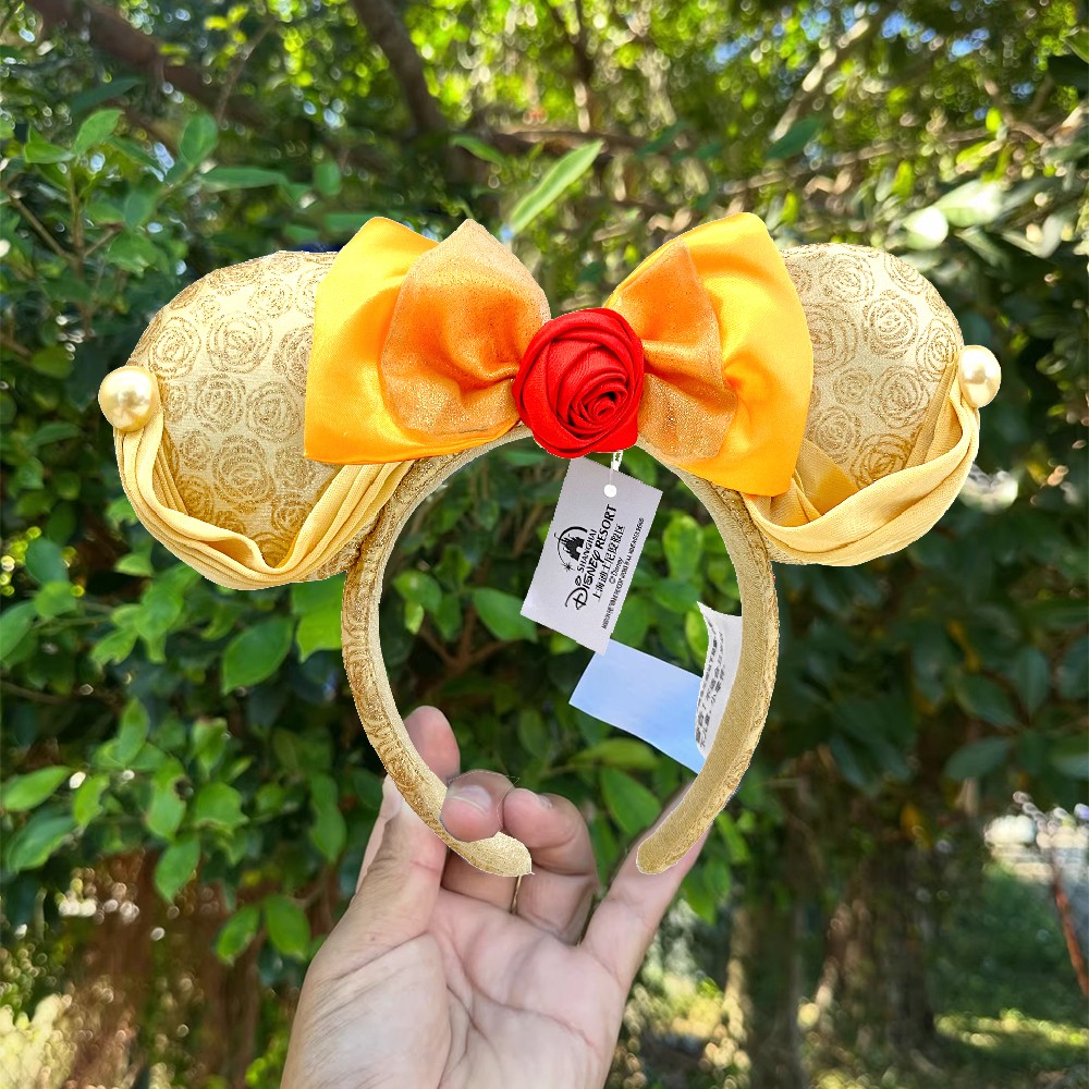 Disney.Parks Beauty and the Beast Belle Minnie Mouse Ears  display picture 3