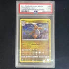 2017 POKEMON SUN & MOON 96 DRAGONITE-HOLO COSMOS-MINI PACK BLISTERS PSA NM 7