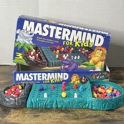 Pressman 2015 Mastermind For Kids Codemaker vs. Codebreaker Complete Board Game
