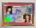 2025-26 Donruss Dual Autographs Yang Hansen Donovan Clingan Auto  Blazers /25