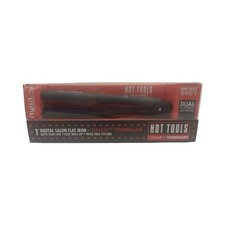 Hot Tools Professional 1 Inch Ceramic Tourmaline Digital Salon Flat Iron HT7106F