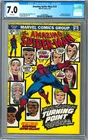 Amazing Spider-Man #121 CGC 7.0 (1973, Marvel) Death of Gwen Stacy 031426