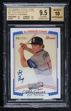 2013 Bowman Draft Perfect Game All-American /235 Clint Frazier BGS 9.5 Auto 0a2