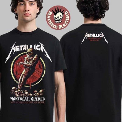 metal Band Montreal Quebec Canada,night 2 American Tour 2023 T-shirt