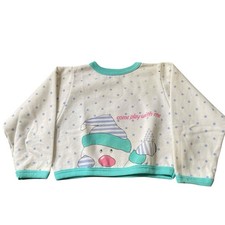 Vintage 70s Carters Kids Size 5 Top Sweatshirt Snowman