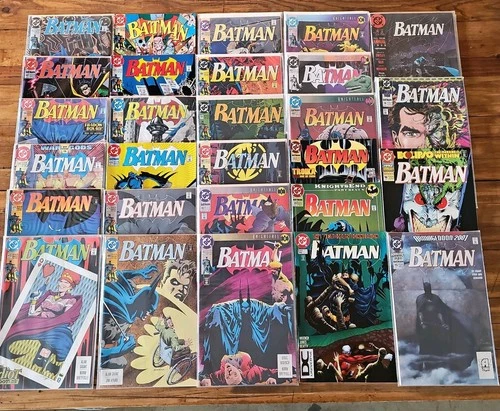 Vintage DC COMICS "BATMAN" • 28 Issues • #462-532 & Extras VF/NM & NO ODOR