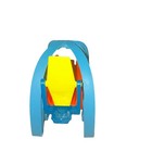 Hot Wheels Plastic Diecast Vehicle Play Set Track Base Blue/Orange/Yellow 1:64 — photo 4