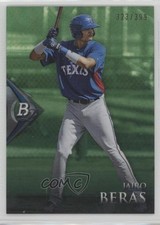 2014 Bowman Platinum Chrome Prospects Emerald 323/399 Jairo Beras #BPCP92 0ed