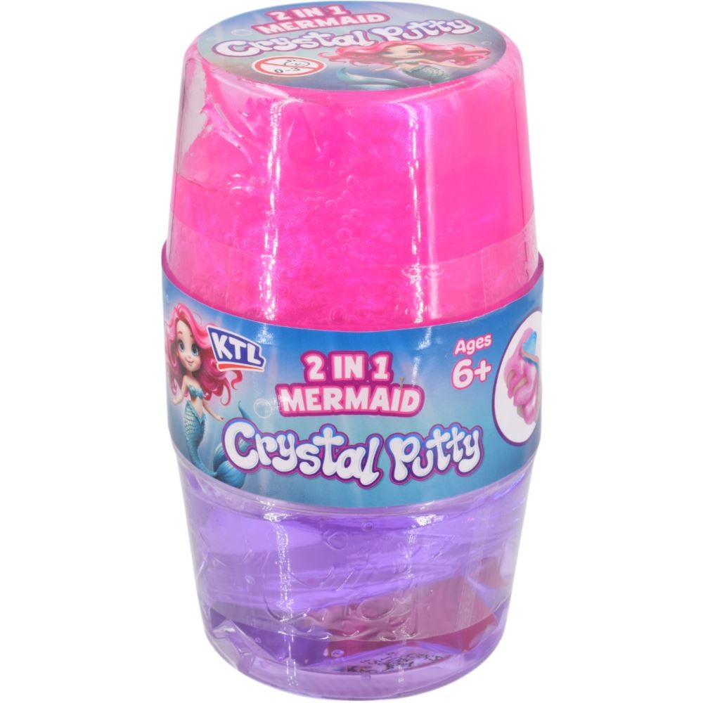 KandyToys 2-In-1 Mermaid Crystal Putty 280g