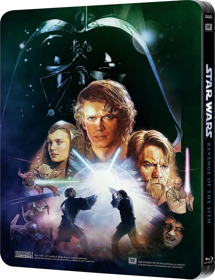 Star Wars: Episode III - Revenge Of The Sith (Blu-Ray, Steelbook) - Image 2 of 4