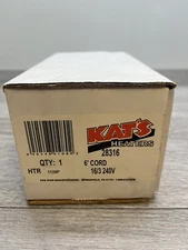 Kat's Heaters 28316 6' Cord 16/3 240 V 1031P