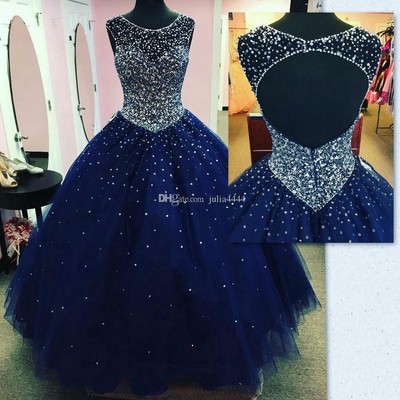 royal blue princess ball gown