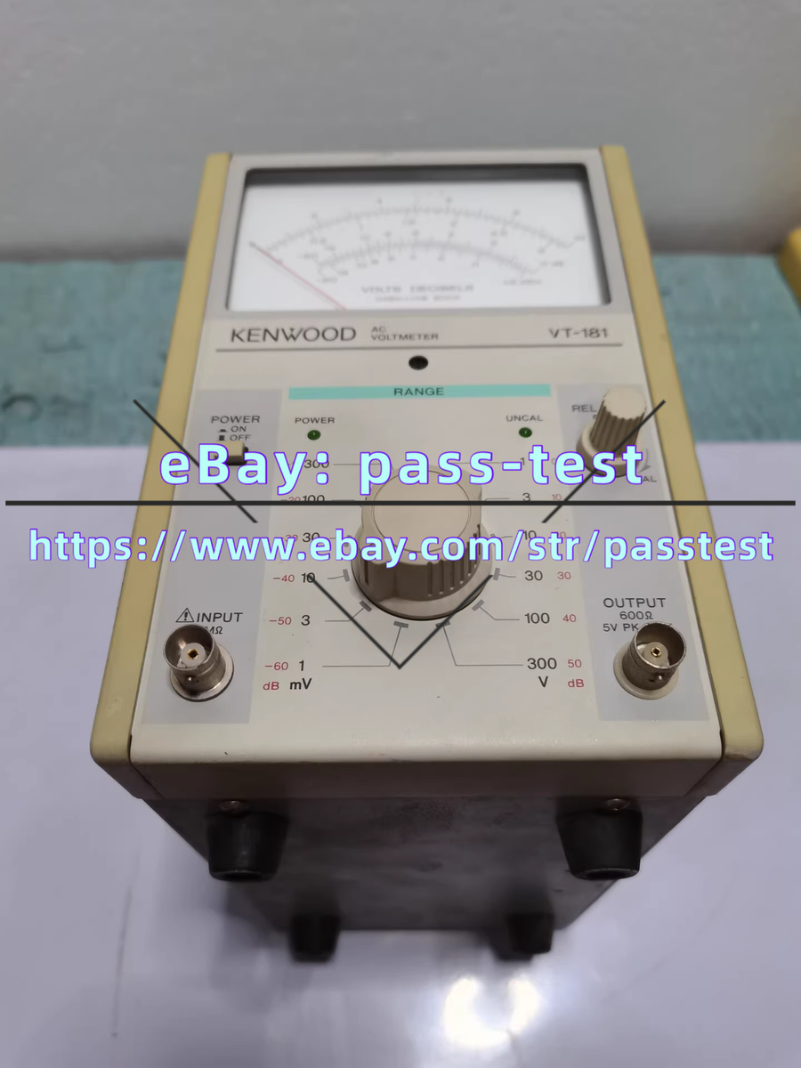 MR-KENWD01 KENWOOD製AC電圧計 VT-181E 1PCS KENWOOD VT-181, Single channel audio millivoltmeter#LL | eBay