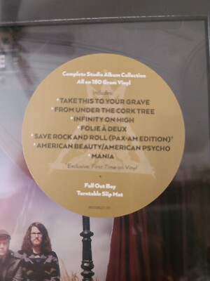 FALL OUT BOY APPLAUSE 限定版 レコード Fall Out Boy Vinyl Record Box Set APPLAUSE Complete STUDIO