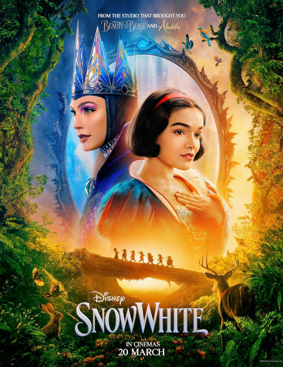 Disney Snow White 2025 Movie Poster 11x14.5 Rachel Zegler Gal