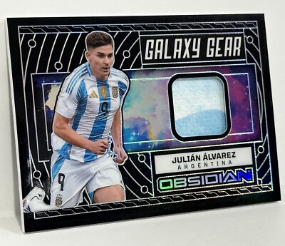 アルバレス23/24 2023-24 Panini Obsidian Argentina Julian Alvarez Galaxy Gear Patch
