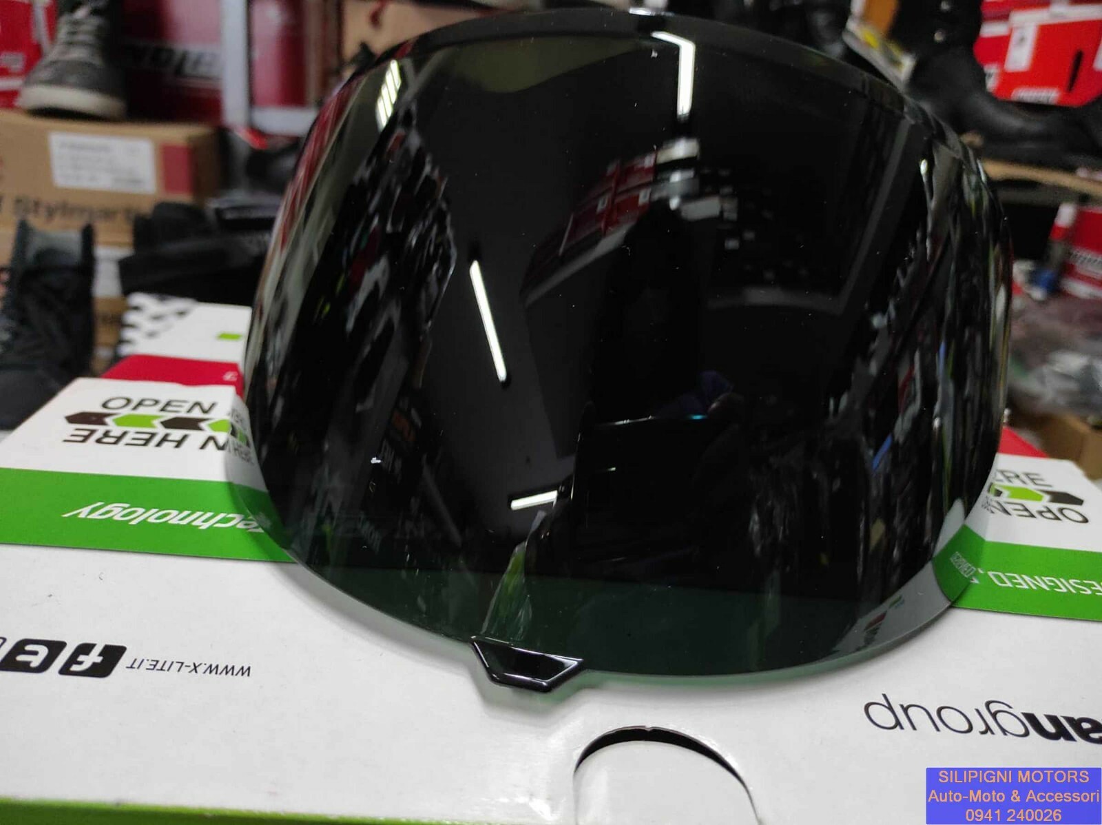 VISIERA GREEN Per X-LITE X-1005 / X-1005 ULTRA