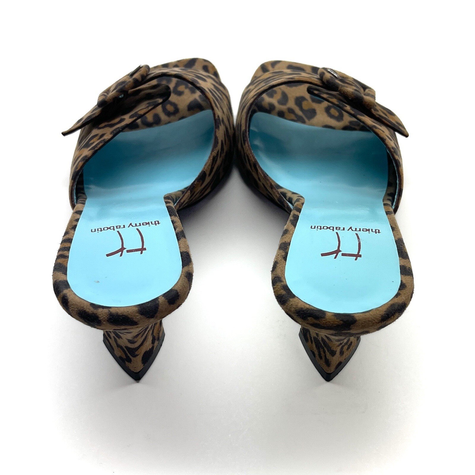 THIERRY RABOTIN Leopard Pattern Slip On Pump Heel… - image 11