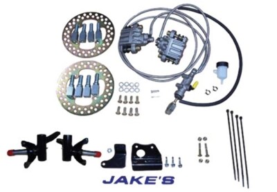 Jake's Lift Kits Hydraulic Brake Kit Golf Cart for EZGO TXT/Medalist Gas/Elec