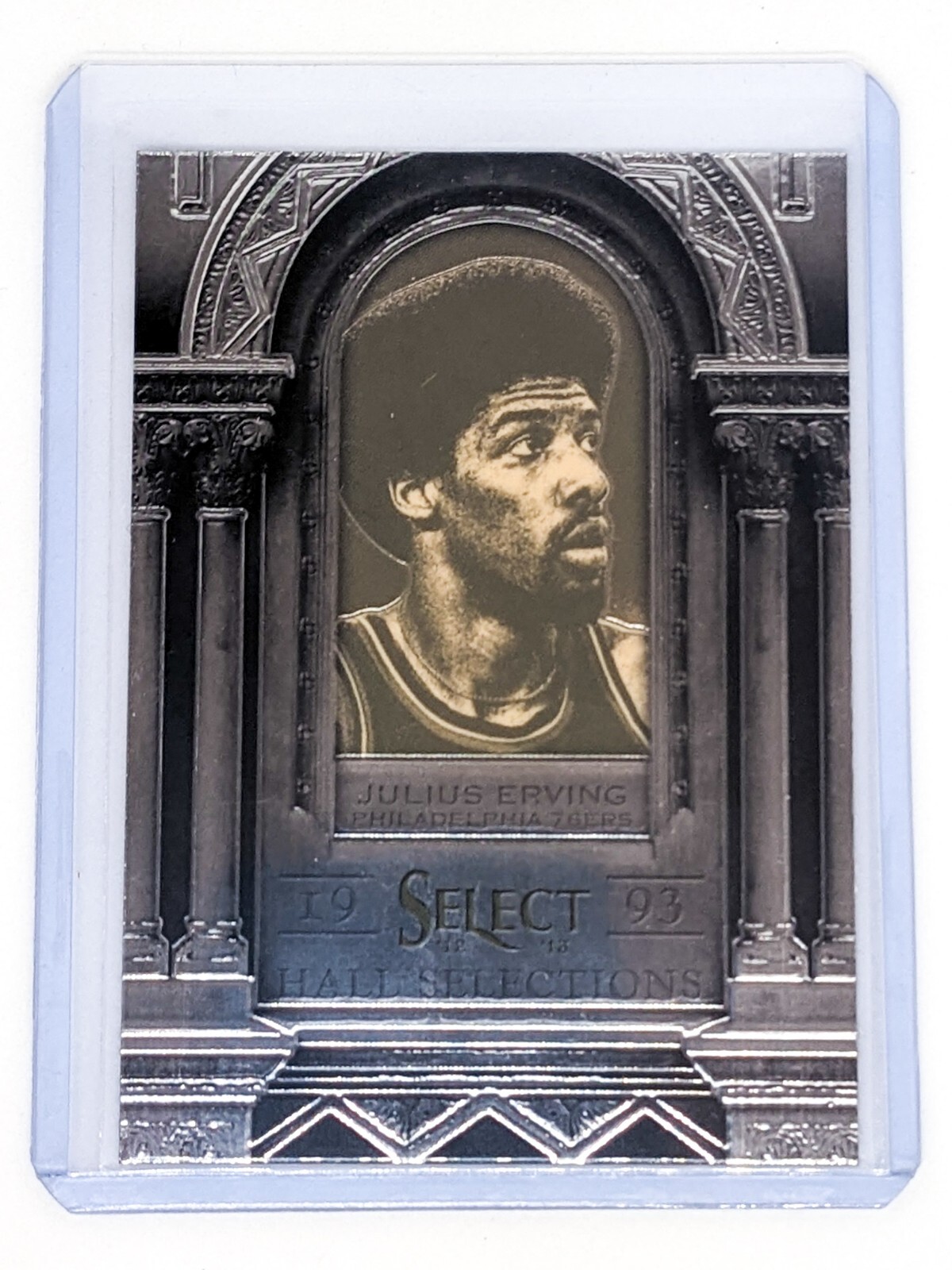 2012-13 Panini Select Hall Selections #13 Julius Erving Philadelphia 76ers HOF