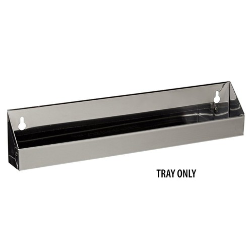 RevAShelf 16" Slim Drawer Front Tip out Tray, Stainless Steel RV6541