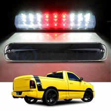 For 09-17 Dodge Ram 1500 2500 Smoke LED 3rd Brake Light Stop Cargo Lamp Black