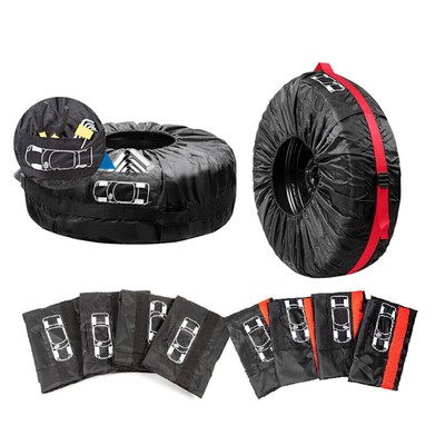 1PC Car Spare Tire Wheel Protection Cover Storage Bag Carry Tote Dust Protector