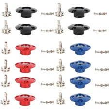 1/2/4-PACK CNC Alloy Fuel Filler Dot Magnetic Plug Magnetic Port for RC Airplane