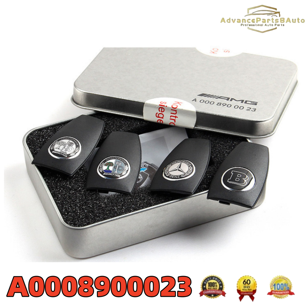 Remote Badge Key Cover For Mercedes AMG A, B, C, E, S, G, SLK, GLK,CLA, CLS A/G