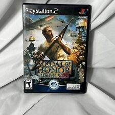 Medal Of Honor Rising Sun Sony PlayStation 2 PS2 ~ Complete!